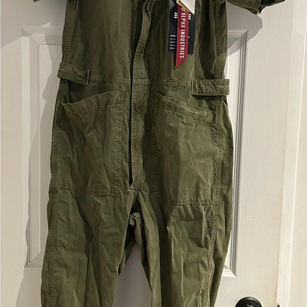 Alpha Industries Olive Green Apparel coveralls